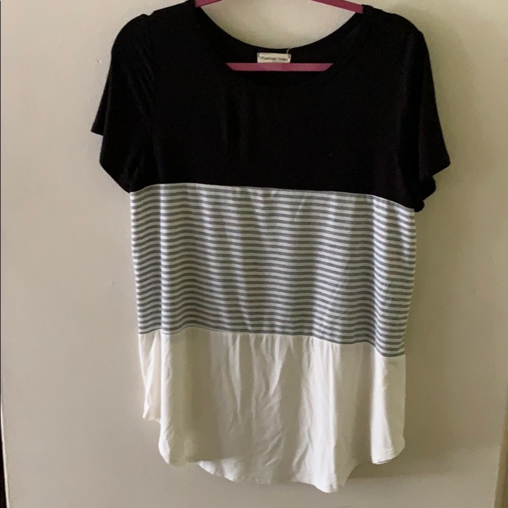 Flamingo urban color block shirt never worn